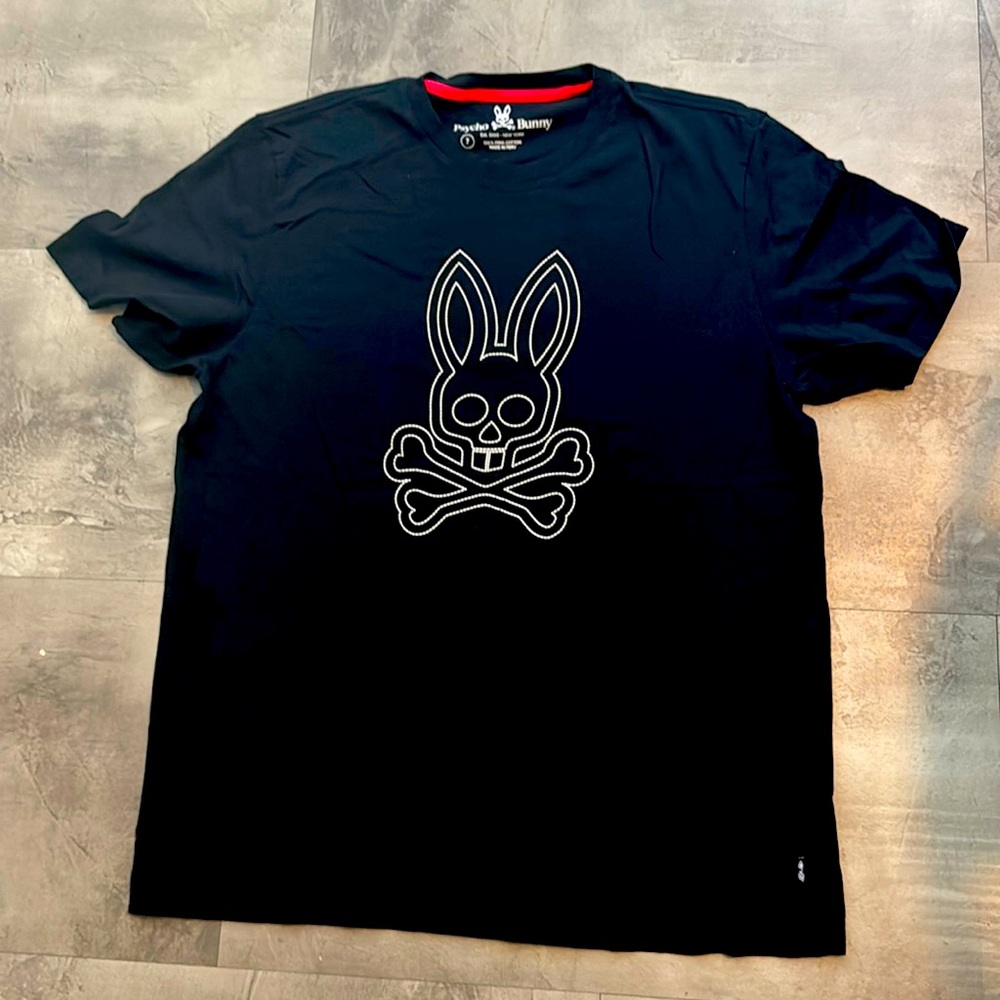 Psycho Bunny Tee Size 7 (Large)